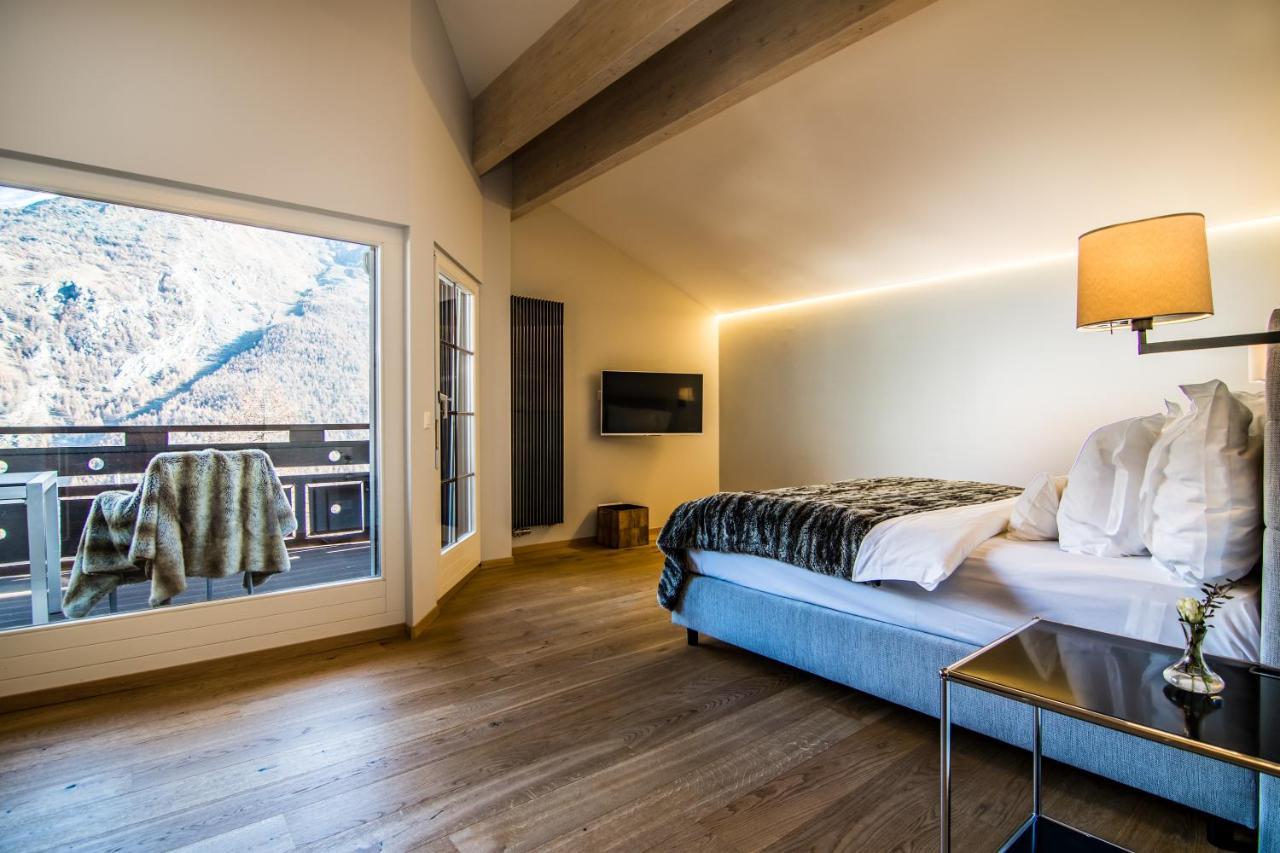 Waldhotel Fletschhorn Panoramic Retreat In Saas Fee Exteriör bild