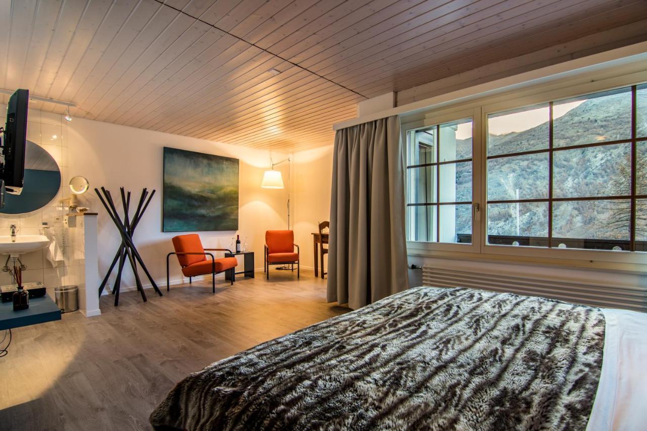 Waldhotel Fletschhorn Panoramic Retreat In Saas Fee Exteriör bild